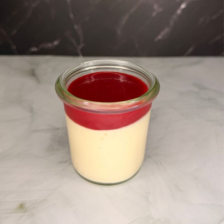 Bayrisch Creme im Glas